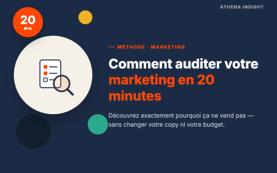 Audit marketing digital : comment le faire en 20 minutes ?